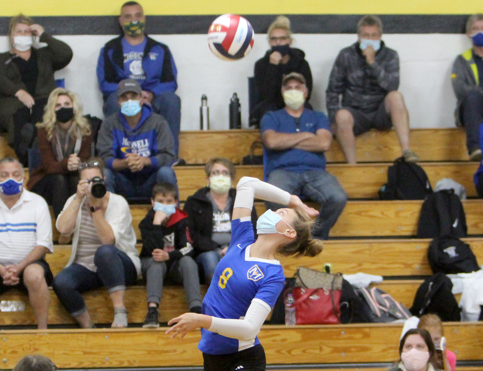McDonell at Cadott volleyball 10-8-20